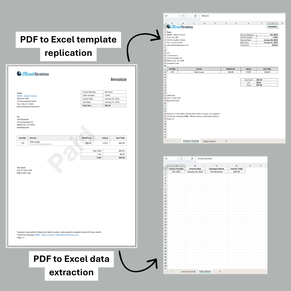 Python Automation: Complex PDF to Excel Table Replication & Extraction